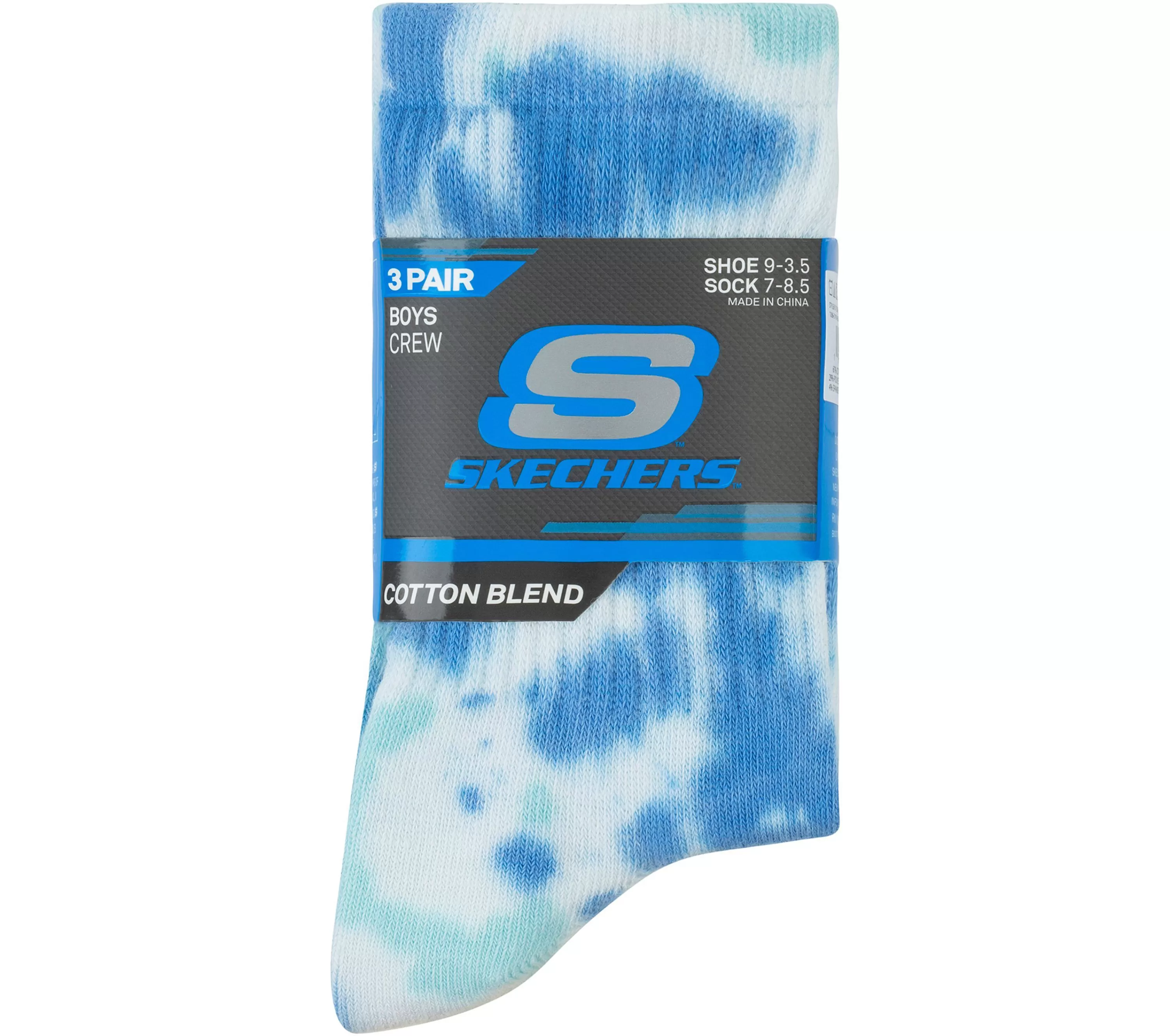 Tie-Dye Crew Socks - 3 Pack-SKECHERS Hot