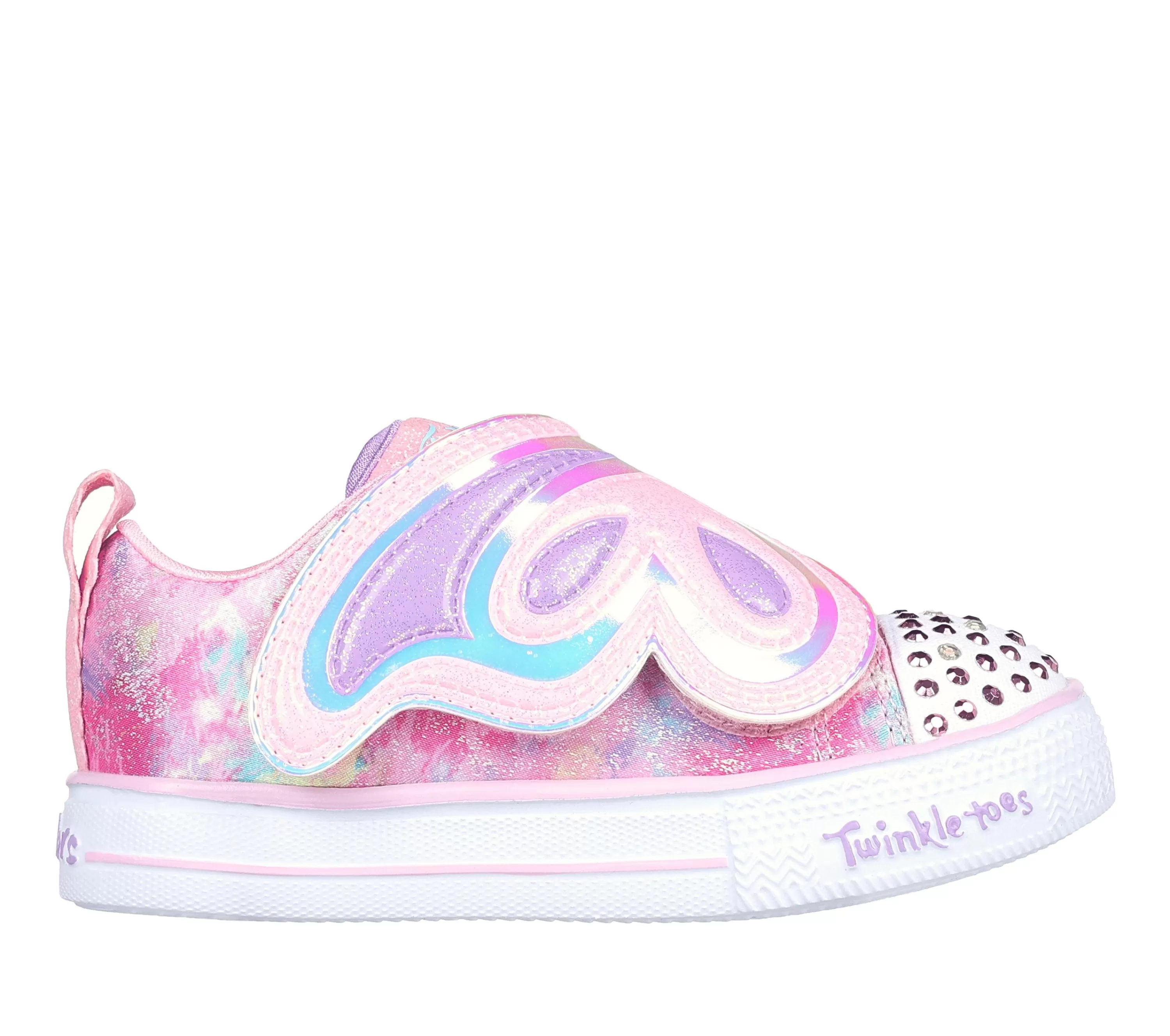 Twinkle Toes: Shuffle Lite - Butterfly Swirl-SKECHERS Discount