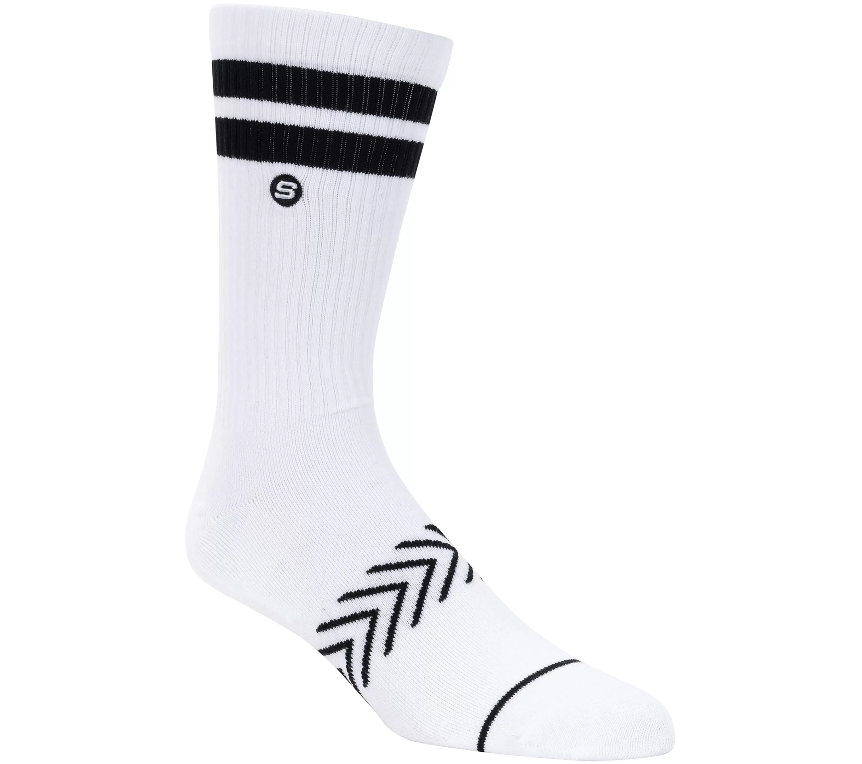 Varsity Crew Socks - 1 Pair-SKECHERS Outlet