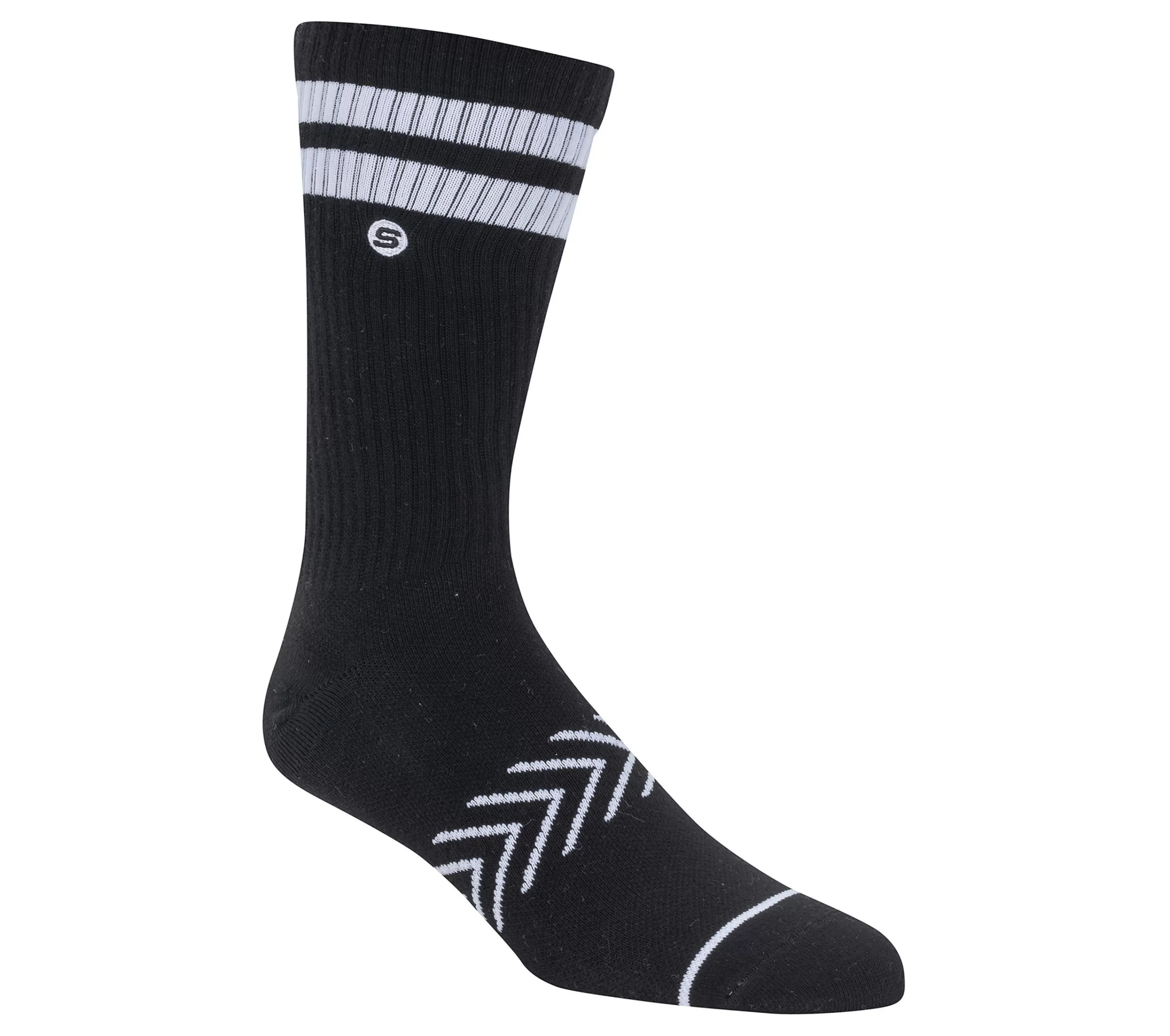 Varsity Crew Socks - 1 Pair-SKECHERS Online