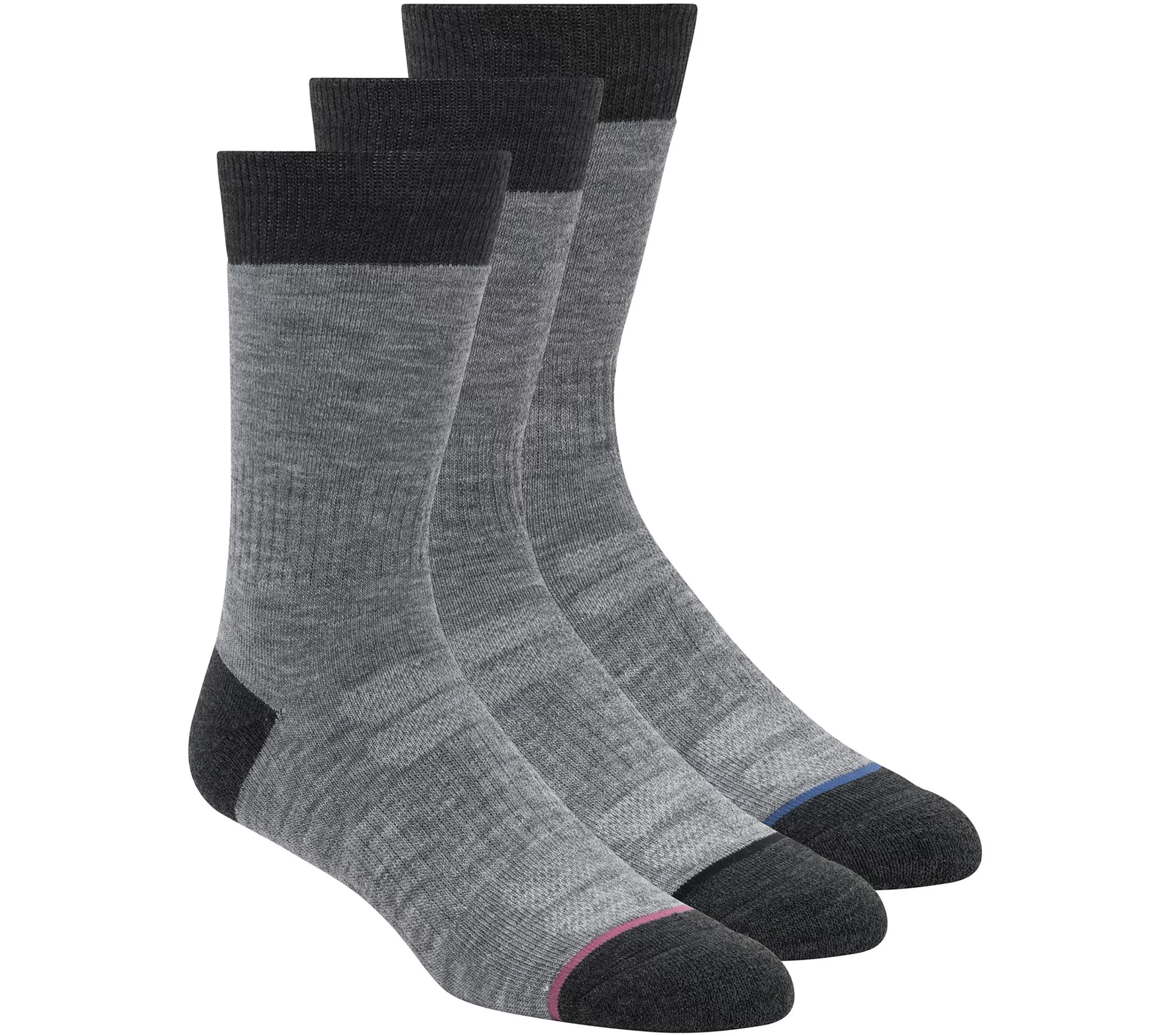 Wool Blend Work Crew Socks - 3 Pack-SKECHERS Hot