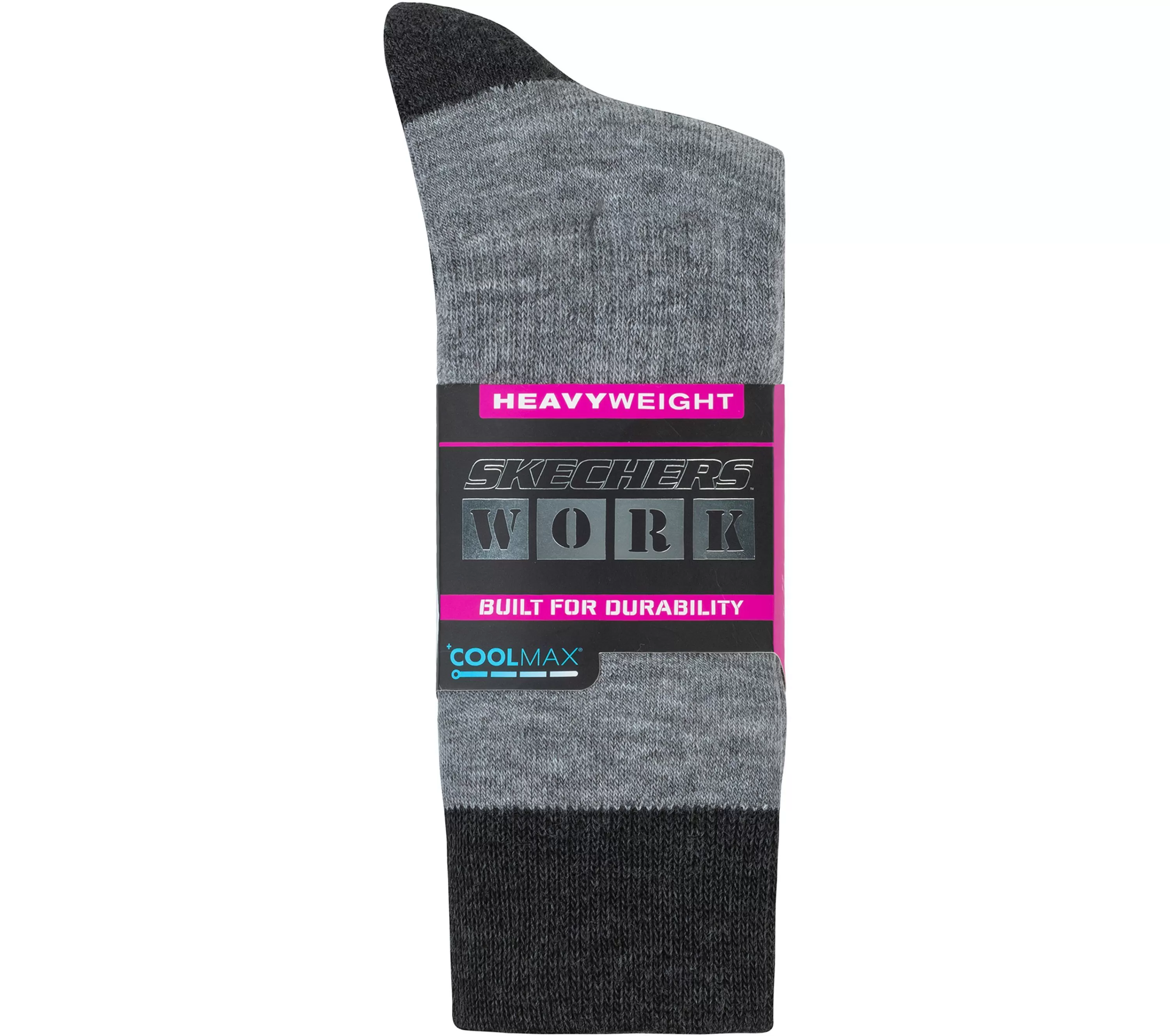 Wool Blend Work Crew Socks - 3 Pack-SKECHERS Hot